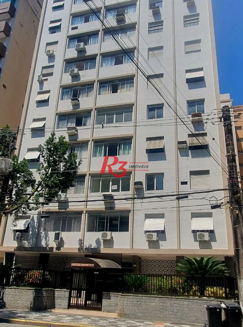 Apartamento com 3 dormitórios à venda, 120 m² por R$ 670.000,00 - Gonzaga - Santos/SP