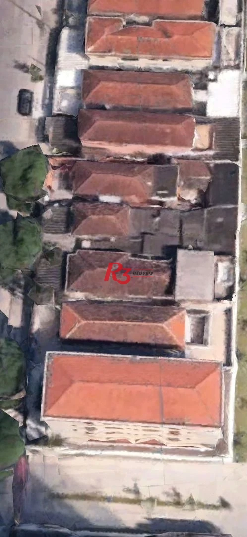 Terreno à venda, 262 m² por R$ 980.000,00 - Marapé - Santos/SP