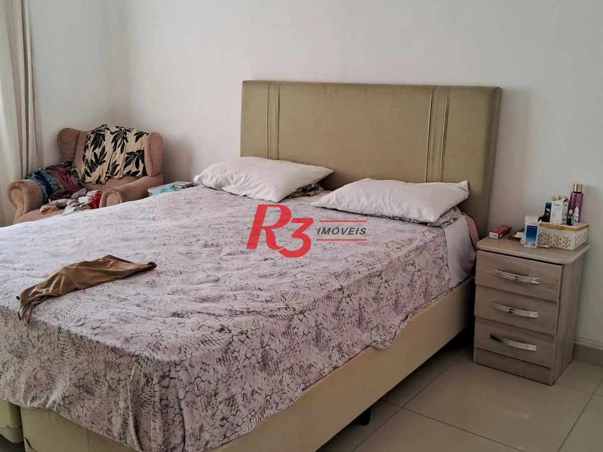 Apartamento com 2 dormitórios para alugar, 75 m² por R$ 3.000,02/mês - Campo Grande - Santos/SP