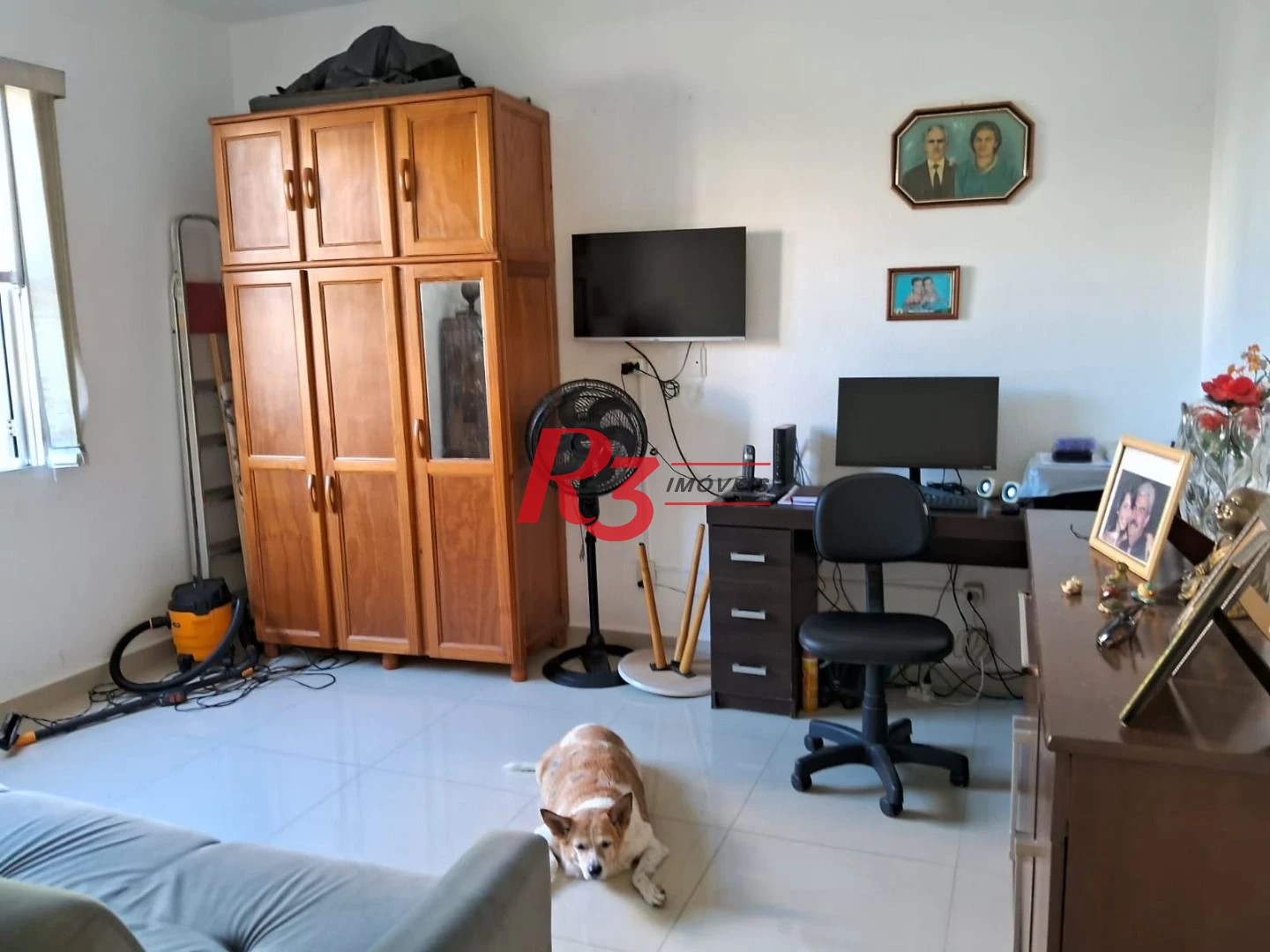 Apartamento com 2 dormitórios para alugar, 75 m² por R$ 3.000,02/mês - Campo Grande - Santos/SP
