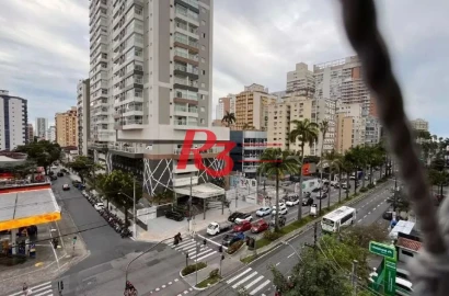 Apartamento com 3 dormitórios à venda, 122 m² por R$ 750.000,00 - Gonzaga - Santos/SP