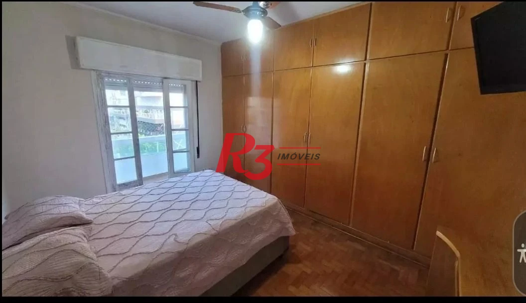 Apartamento com 3 dormitórios à venda, 122 m² por R$ 750.000,00 - Gonzaga - Santos/SP