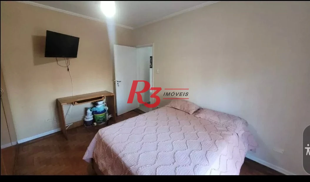 Apartamento com 3 dormitórios à venda, 122 m² por R$ 750.000,00 - Gonzaga - Santos/SP