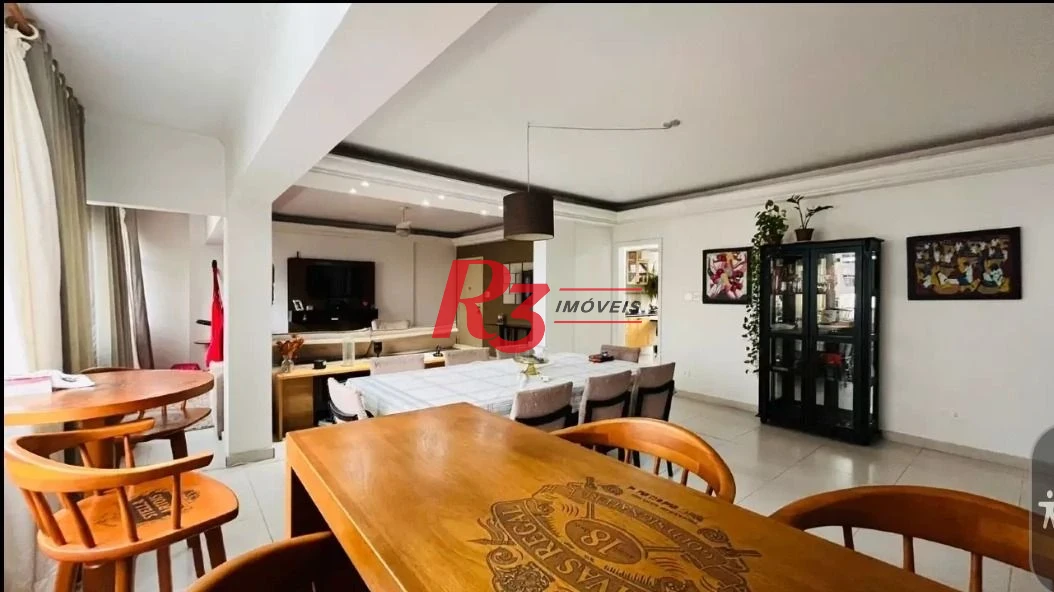 Apartamento com 3 dormitórios à venda, 122 m² por R$ 750.000,00 - Gonzaga - Santos/SP