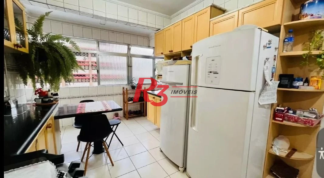 Apartamento com 3 dormitórios à venda, 122 m² por R$ 750.000,00 - Gonzaga - Santos/SP