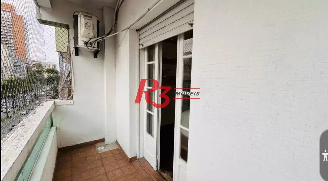Apartamento com 3 dormitórios à venda, 122 m² por R$ 750.000,00 - Gonzaga - Santos/SP