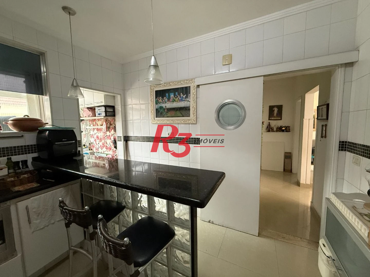 Apartamento com 2 dormitórios à venda, 90 m² por R$ 470.000,00 - Boqueirão - Santos/SP