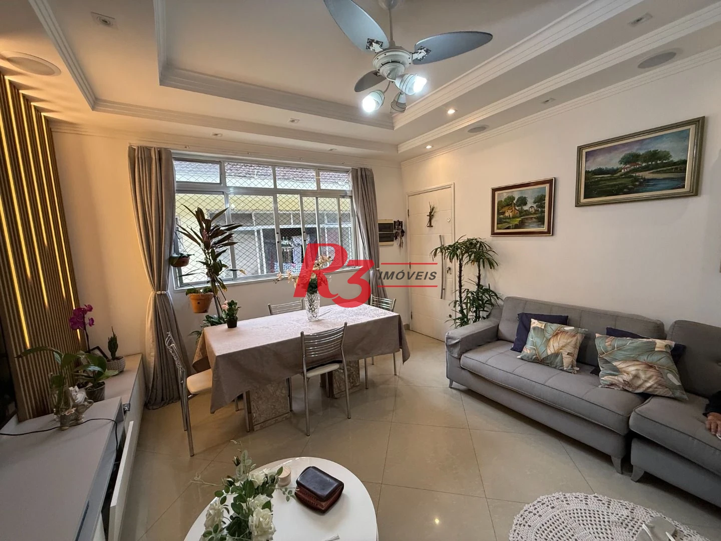 Apartamento com 2 dormitórios à venda, 90 m² por R$ 470.000,00 - Boqueirão - Santos/SP