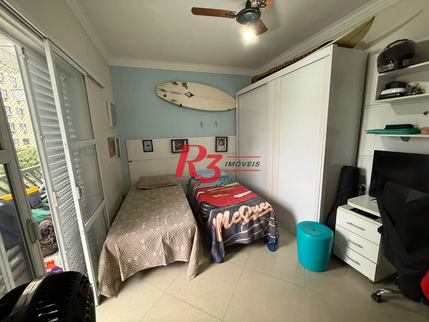 Apartamento com 2 dormitórios à venda, 90 m² por R$ 470.000,00 - Boqueirão - Santos/SP