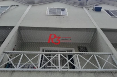 Village com 3 dormitórios à venda, 147 m² por R$ 520.000,00 - Estuário - Santos/SP