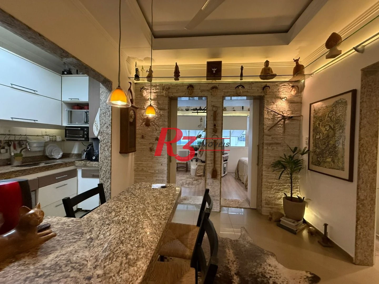 Apartamento com 2 dormitórios à venda, 55 m² por R$ 435.000,00 - José Menino - Santos/SP