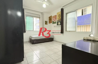 Apartamento com 1 dormitório à venda, 38 m² por R$ 299.900,00 - José Menino - Santos/SP