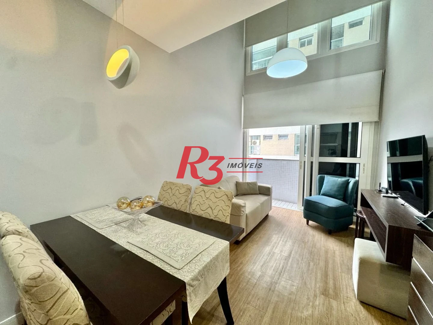 Apartamento com 1 dormitório à venda, 69 m² por R$ 650.000,00 - Gonzaga - Santos/SP