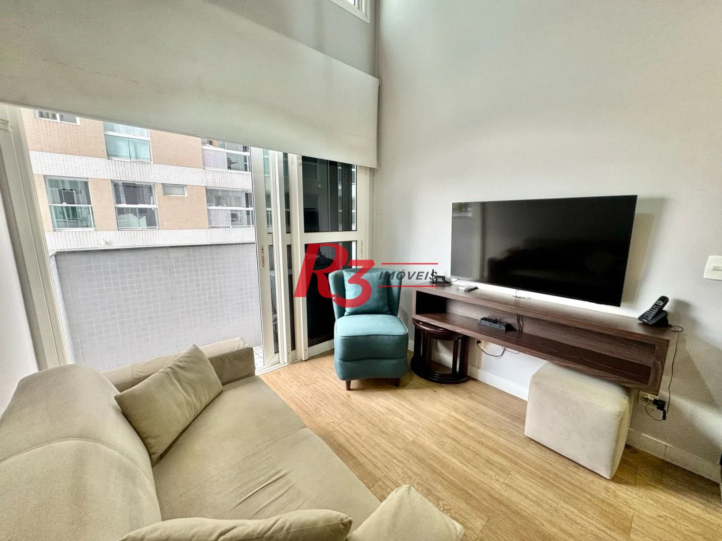 Apartamento com 1 dormitório à venda, 69 m² por R$ 650.000,00 - Gonzaga - Santos/SP