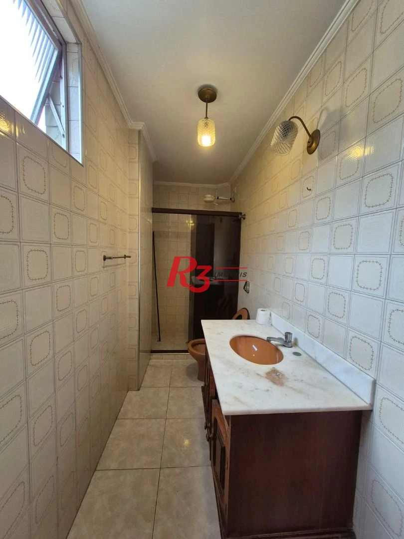 Apartamento com 3 dormitórios à venda, 135 m² por R$ 899.000,00 - Embaré - Santos/SP