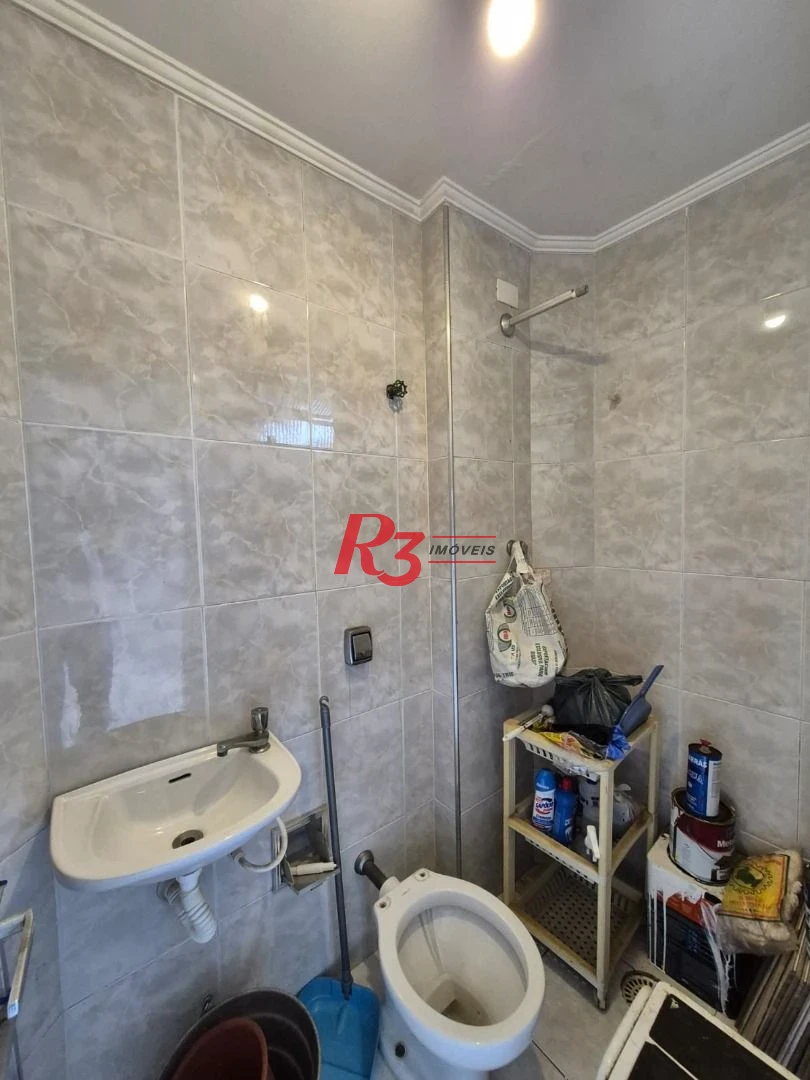 Apartamento com 3 dormitórios à venda, 135 m² por R$ 899.000,00 - Embaré - Santos/SP