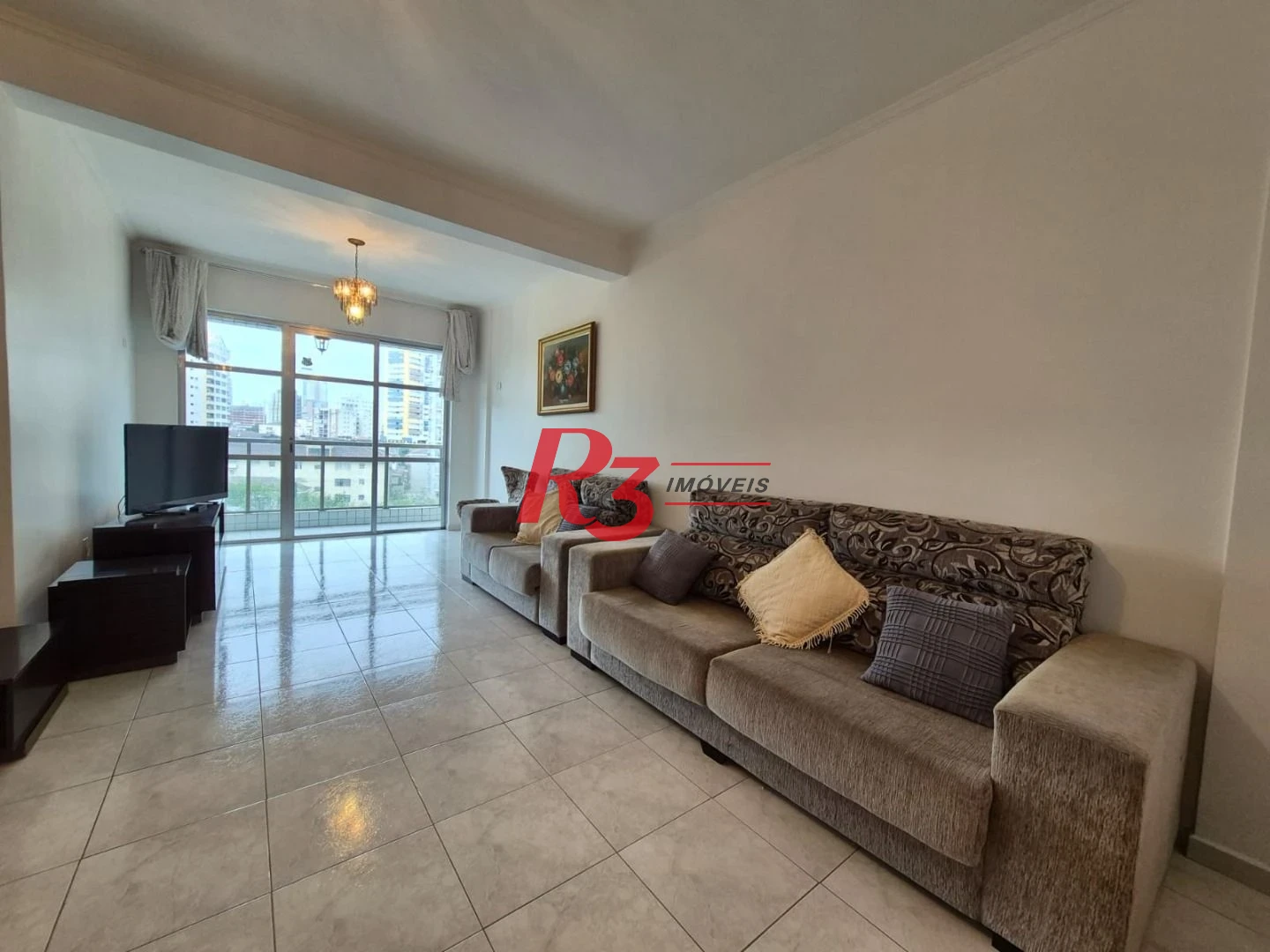 Apartamento com 3 dormitórios à venda, 135 m² por R$ 899.000,00 - Embaré - Santos/SP