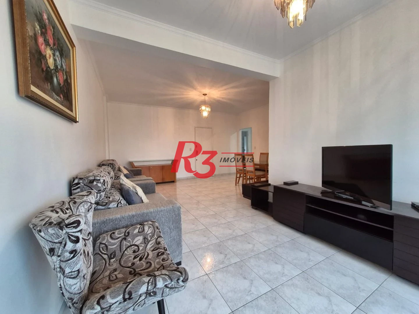 Apartamento com 3 dormitórios à venda, 135 m² por R$ 899.000,00 - Embaré - Santos/SP