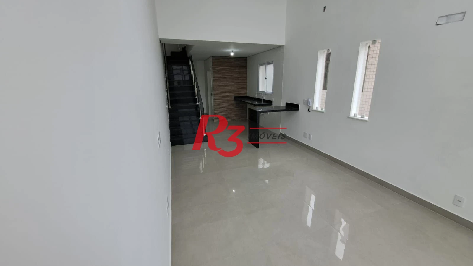 Casa com 3 dormitórios à venda, 152 m² por R$ 1.450.000,00 - Aparecida - Santos/SP