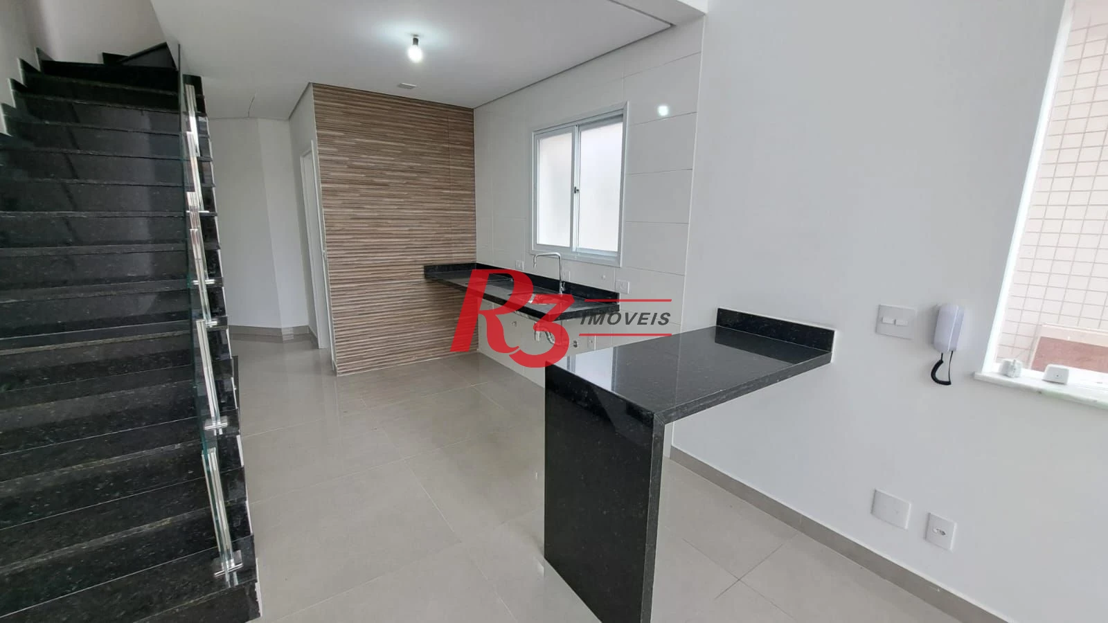 Casa com 3 dormitórios à venda, 152 m² por R$ 1.450.000,00 - Aparecida - Santos/SP