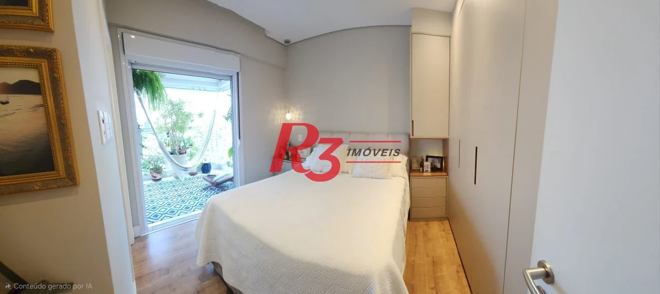 Apartamento à venda, 83 m² por R$ 1.590.000,00 - Boqueirão - Santos/SP