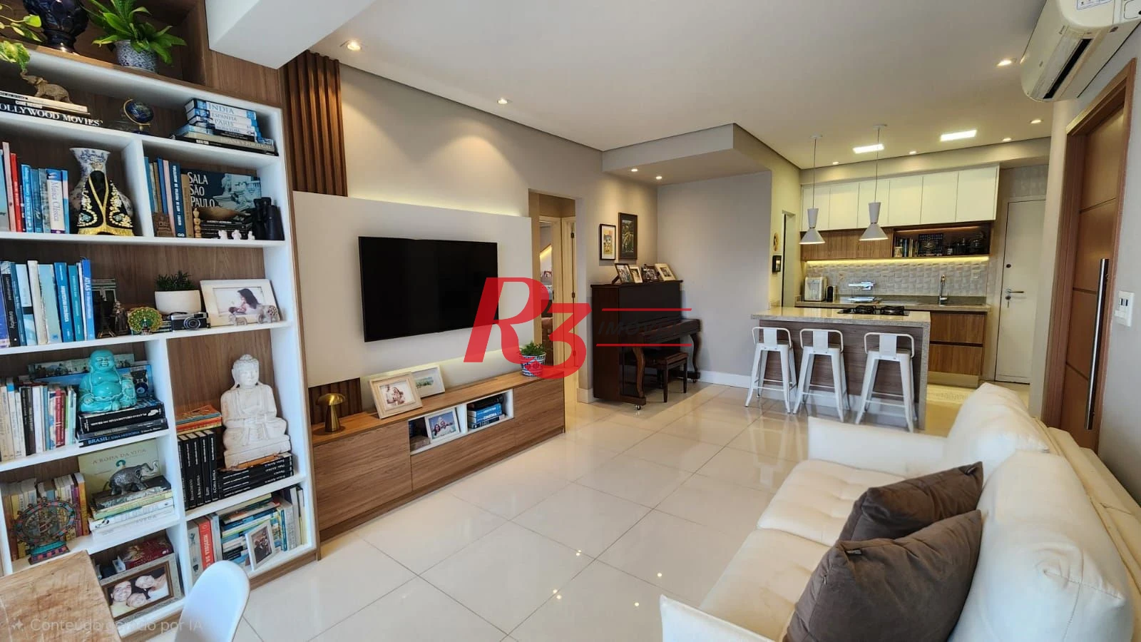 Apartamento com 2 dormitórios à venda, 83 m² por R$ 1.650.000,00 - Boqueirão - Santos/SP