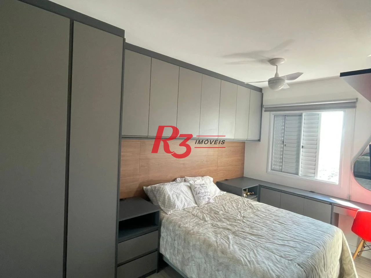 Apartamento com 2 dormitórios para alugar, 63 m² por R$ 5.600,00/mês - Marapé - Santos/SP