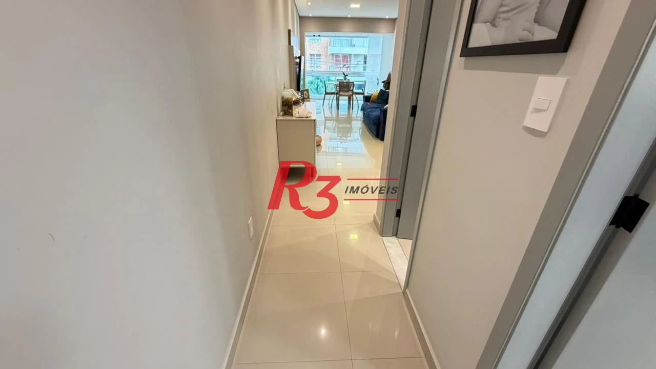 Apartamento Garden com 2 dormitórios à venda, 108 m² por R$ 1.190.000,00 - Gonzaga - Santos/SP