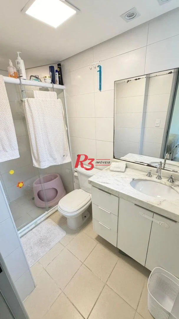 Apartamento Garden com 2 dormitórios à venda, 108 m² por R$ 1.190.000,00 - Gonzaga - Santos/SP