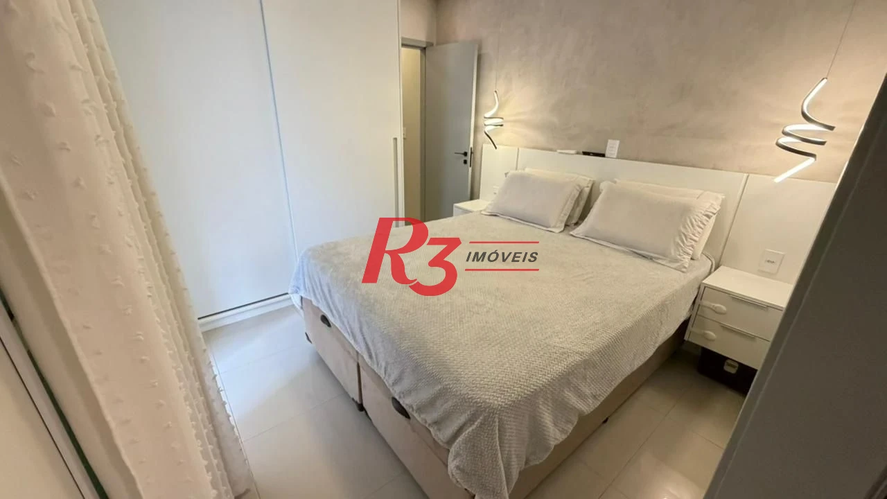 Apartamento Garden com 2 dormitórios à venda, 108 m² por R$ 1.190.000,00 - Gonzaga - Santos/SP