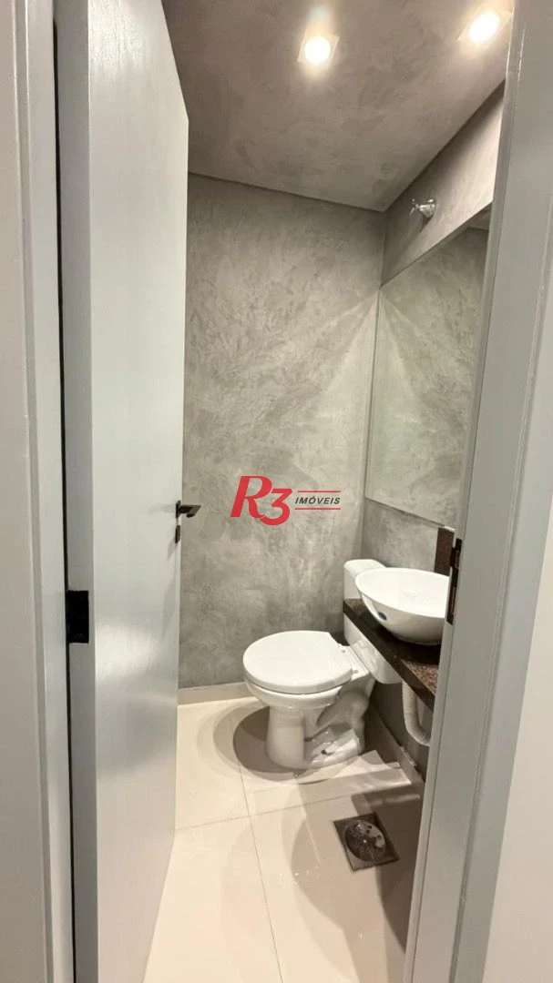 Apartamento Garden com 2 dormitórios à venda, 108 m² por R$ 1.190.000,00 - Gonzaga - Santos/SP