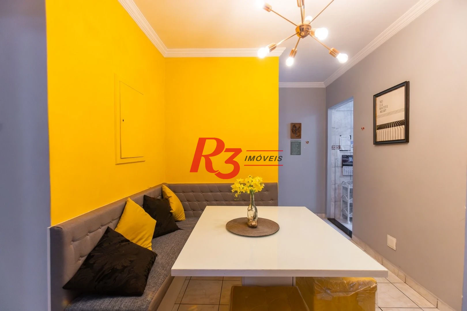 Apartamento com 3 dormitórios para alugar, 86 m² por R$ 6.000,02/mês - Ponta da Praia - Santos/SP