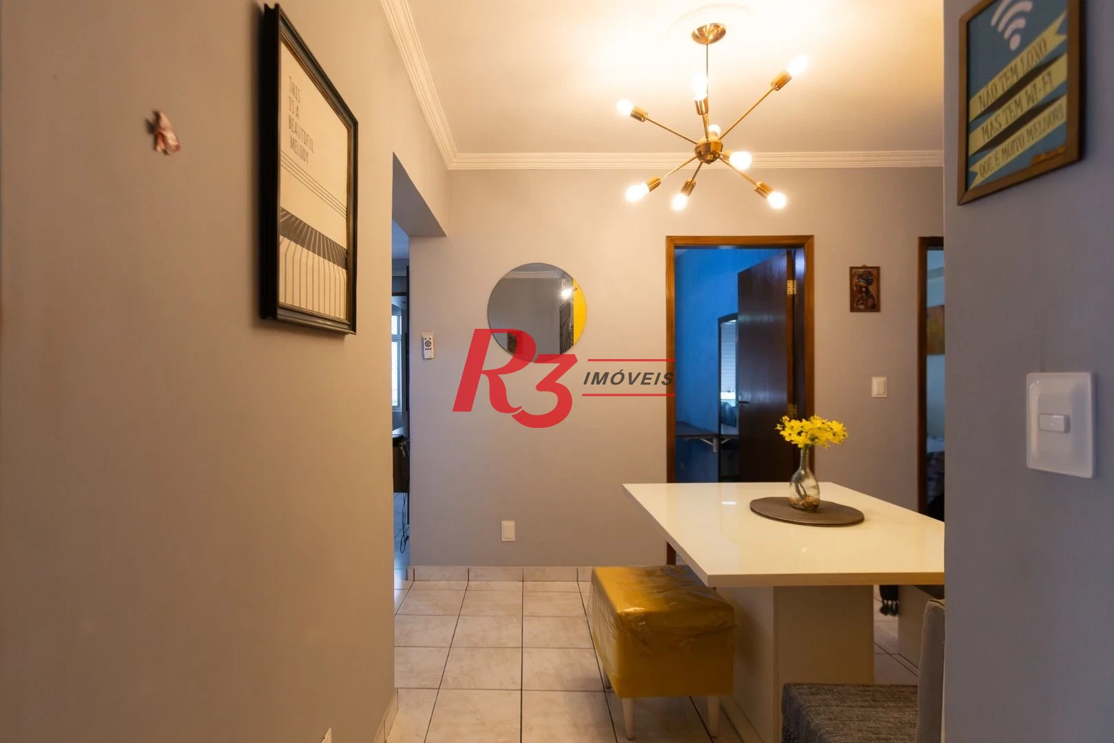 Apartamento com 3 dormitórios para alugar, 86 m² por R$ 6.000,02/mês - Ponta da Praia - Santos/SP