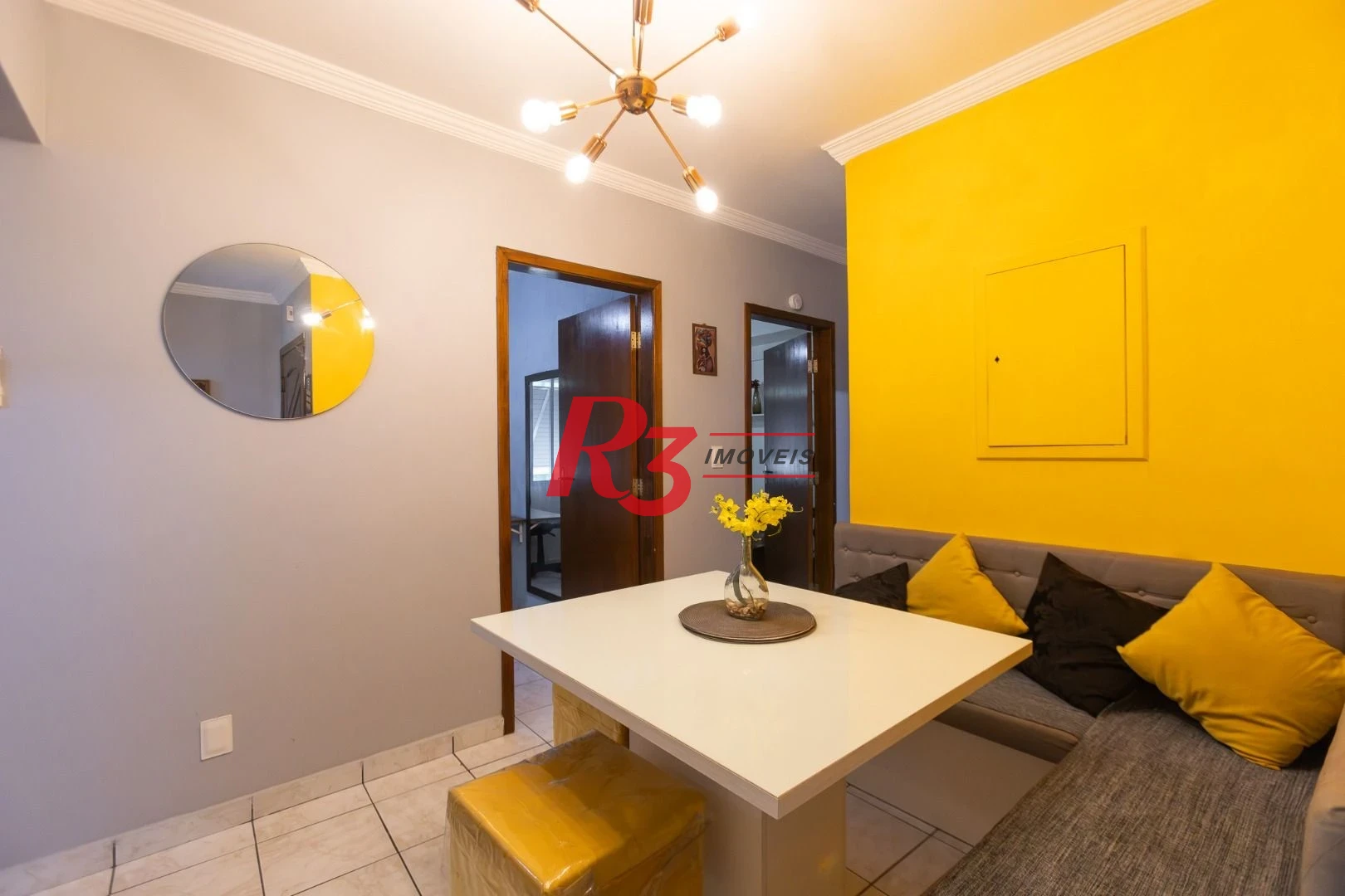 Apartamento com 3 dormitórios para alugar, 86 m² por R$ 6.000,02/mês - Ponta da Praia - Santos/SP