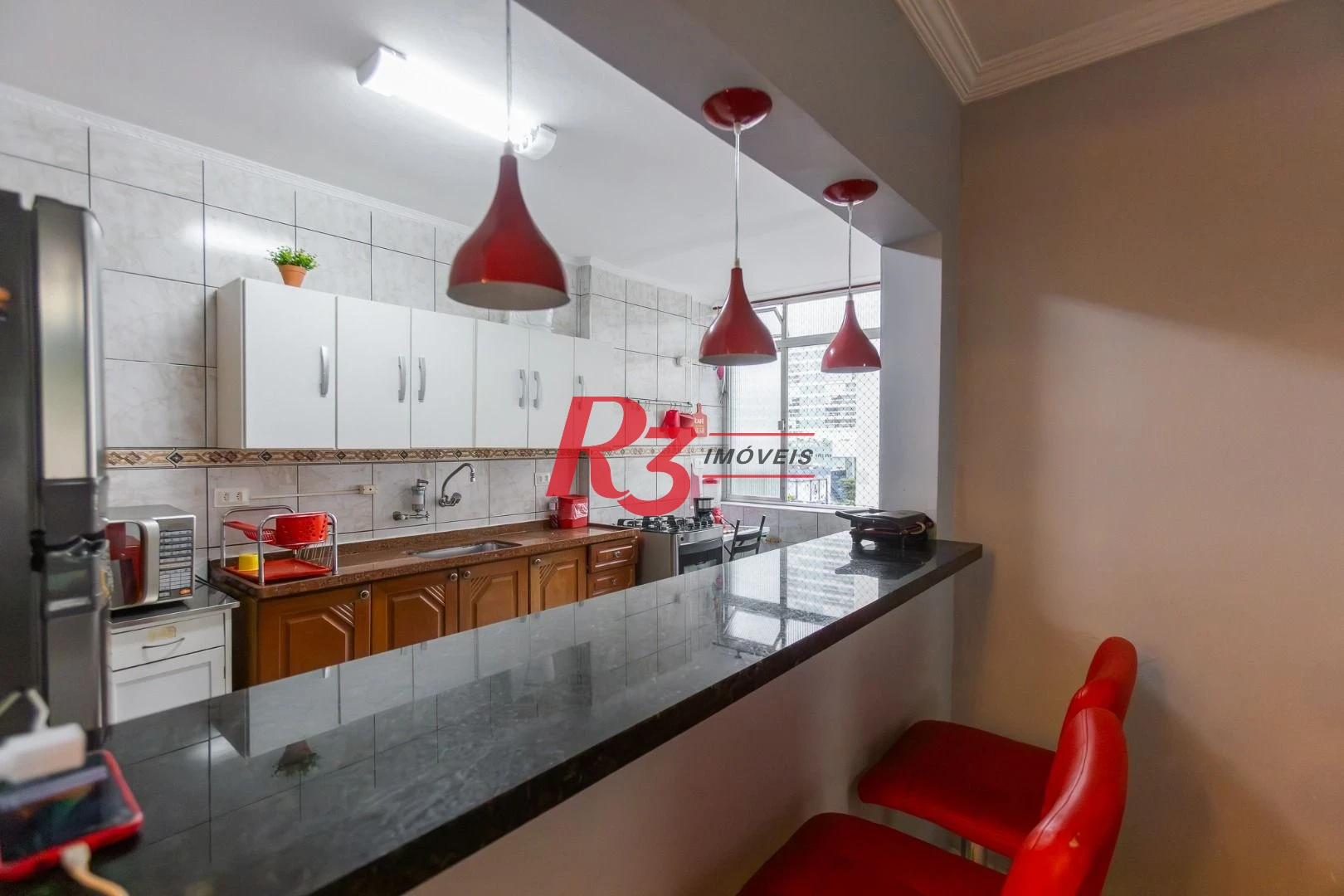 Apartamento com 3 dormitórios para alugar, 86 m² por R$ 6.000,02/mês - Ponta da Praia - Santos/SP