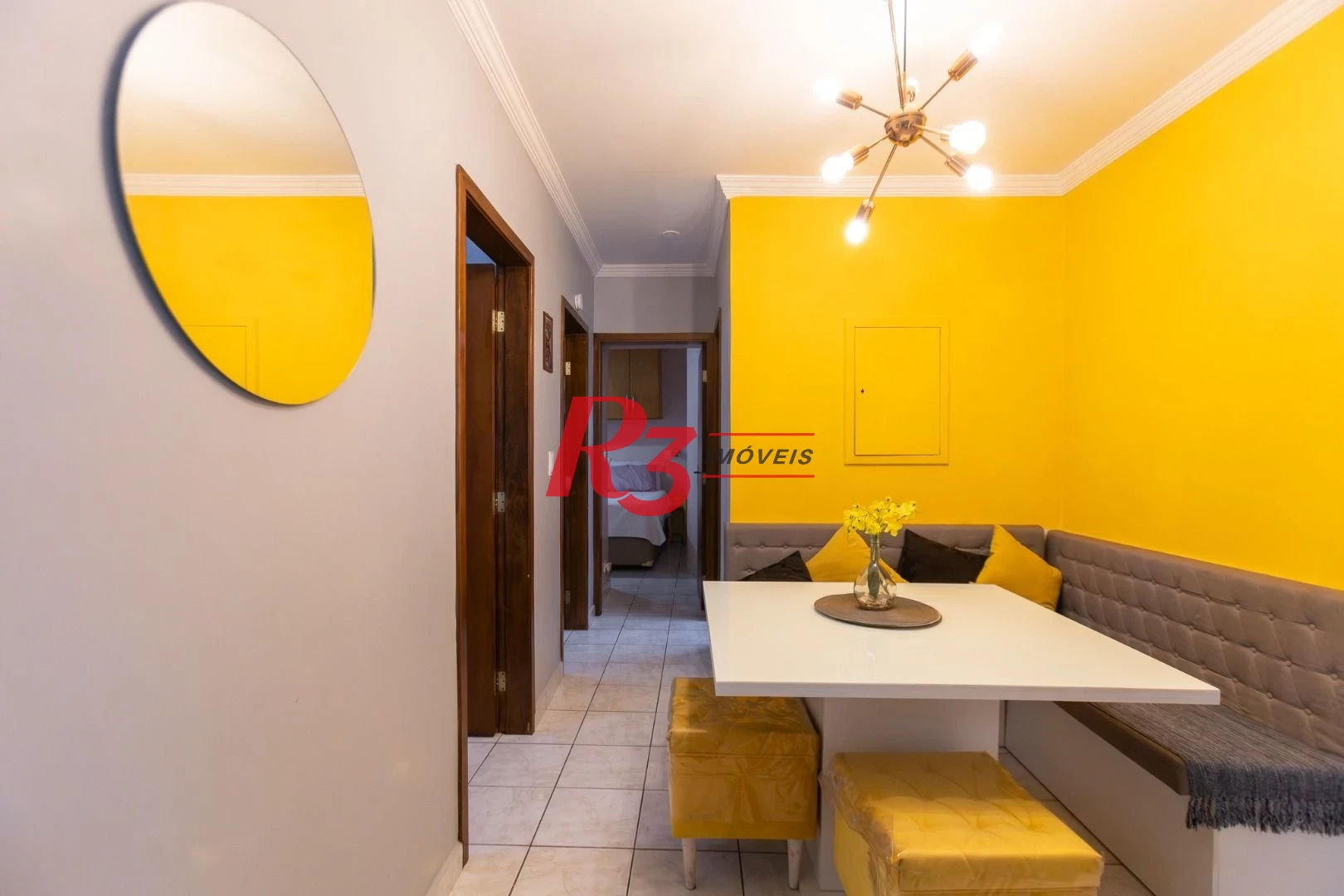 Apartamento com 3 dormitórios para alugar, 86 m² por R$ 6.000,02/mês - Ponta da Praia - Santos/SP