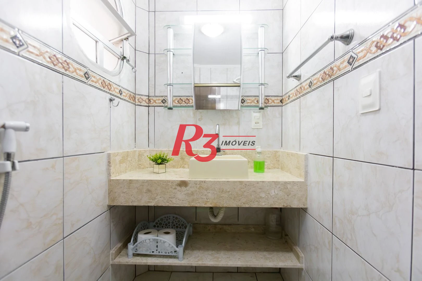Apartamento com 3 dormitórios para alugar, 86 m² por R$ 6.000,02/mês - Ponta da Praia - Santos/SP