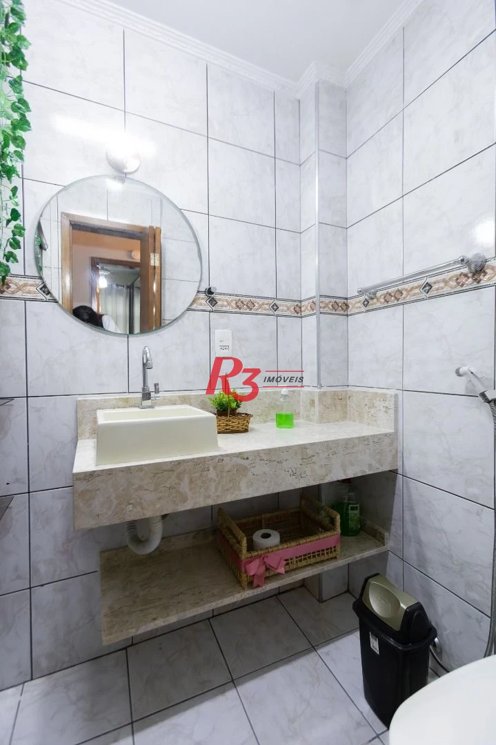 Apartamento com 3 dormitórios para alugar, 86 m² por R$ 6.000,02/mês - Ponta da Praia - Santos/SP