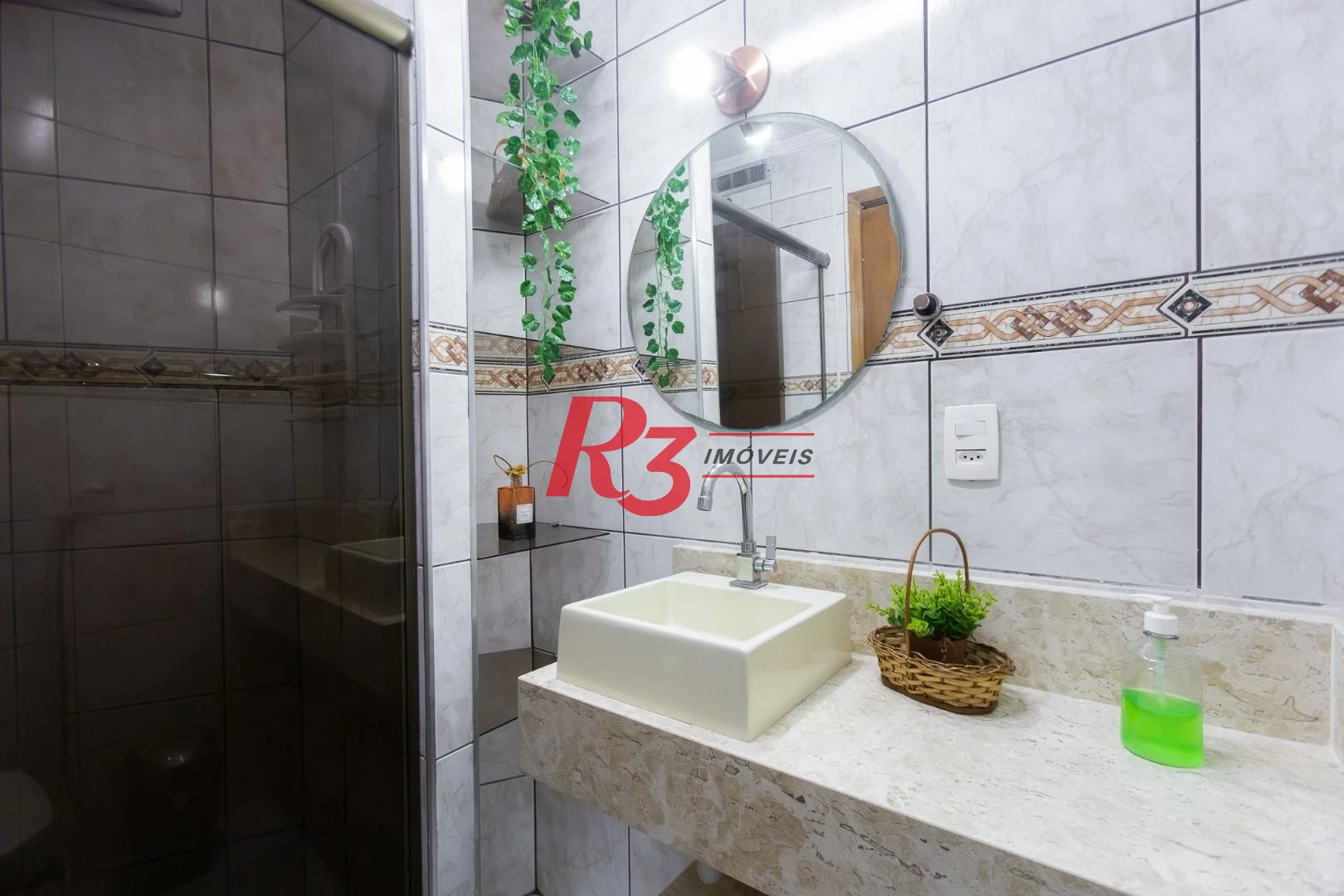Apartamento com 3 dormitórios para alugar, 86 m² por R$ 6.000,02/mês - Ponta da Praia - Santos/SP