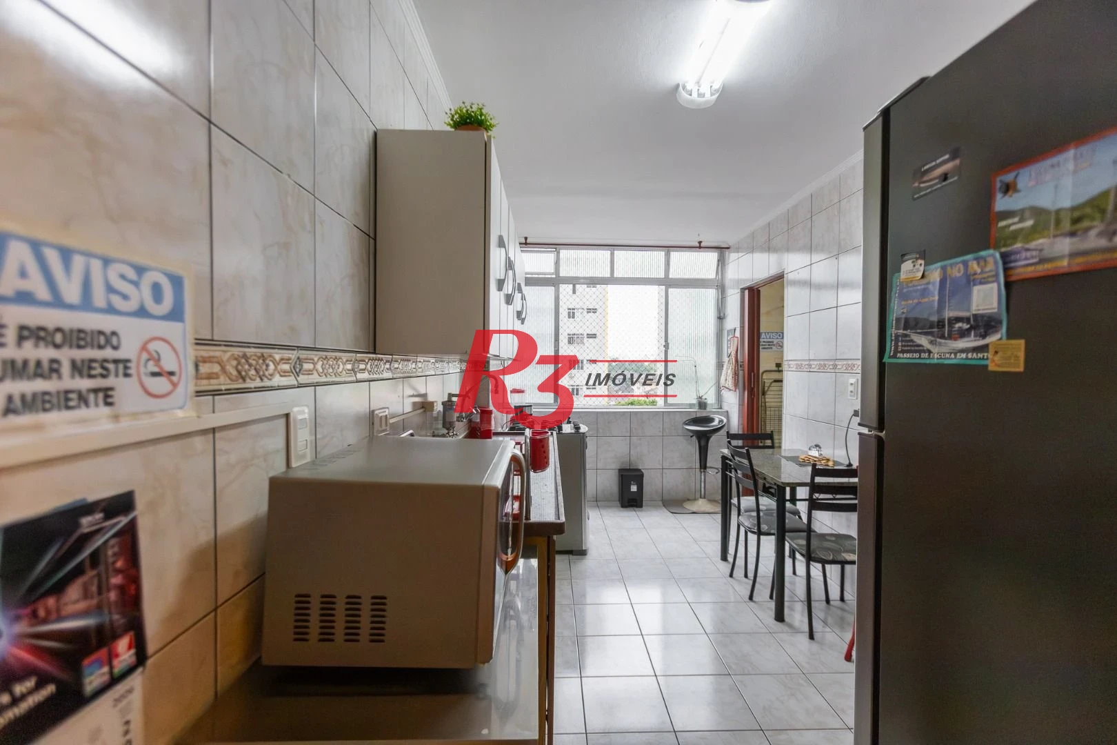 Apartamento com 3 dormitórios para alugar, 86 m² por R$ 6.000,02/mês - Ponta da Praia - Santos/SP