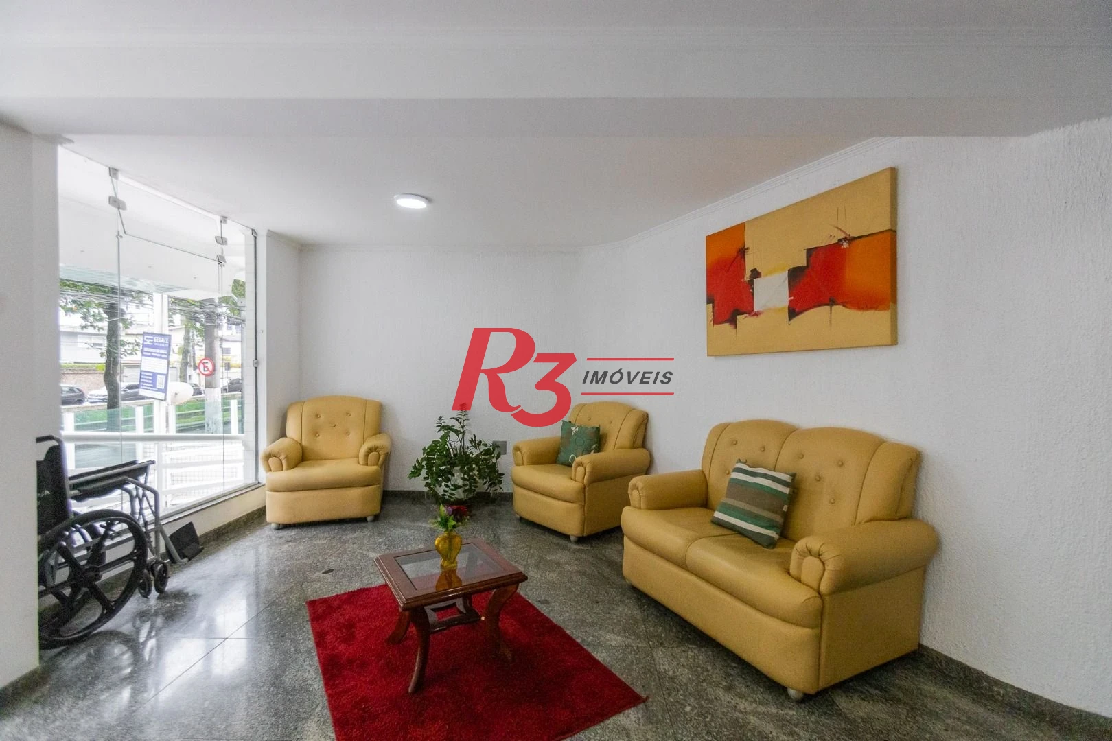 Apartamento com 3 dormitórios para alugar, 86 m² por R$ 6.000,02/mês - Ponta da Praia - Santos/SP