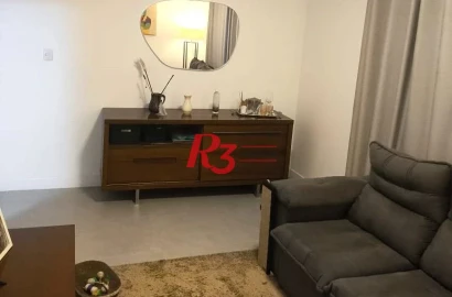 Apartamento com 2 dormitórios à venda, 70 m² por R$ 399.000,00 - Marapé - Santos/SP