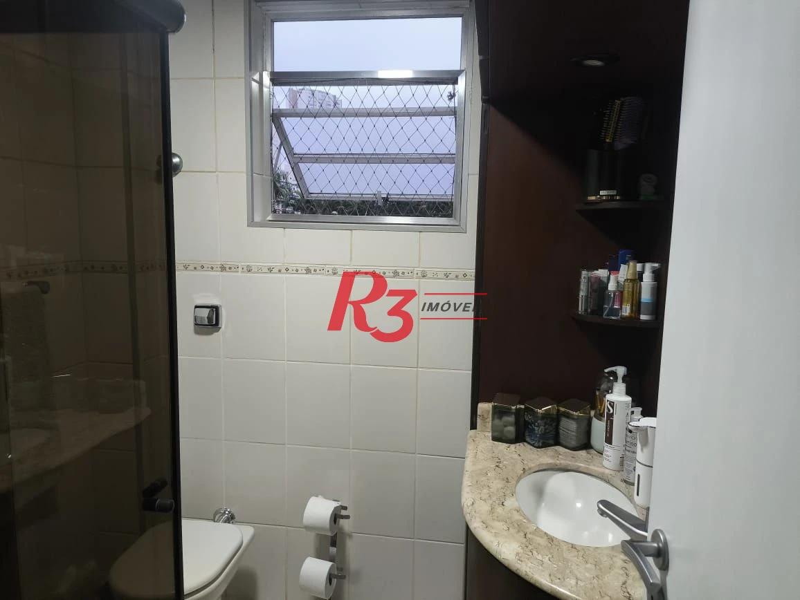 Apartamento com 2 dormitórios à venda, 70 m² por R$ 399.000,00 - Marapé - Santos/SP