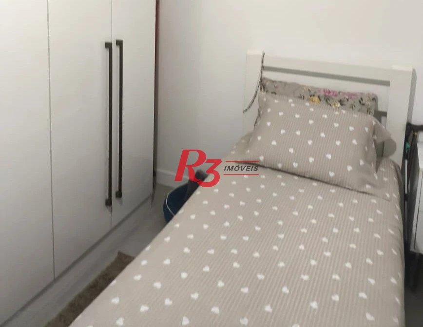 Apartamento com 2 dormitórios à venda, 70 m² por R$ 399.000,00 - Marapé - Santos/SP