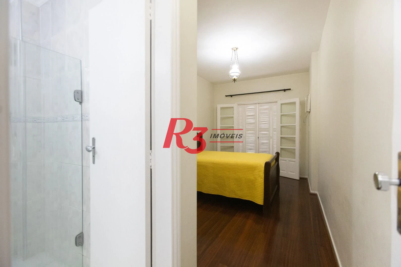 Apartamento com 3 dormitórios para alugar, 121 m² por R$ 5.600,00/mês - Gonzaga - Santos/SP