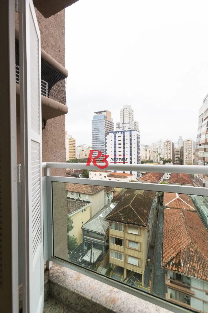Apartamento com 3 dormitórios para alugar, 121 m² por R$ 5.600,00/mês - Gonzaga - Santos/SP