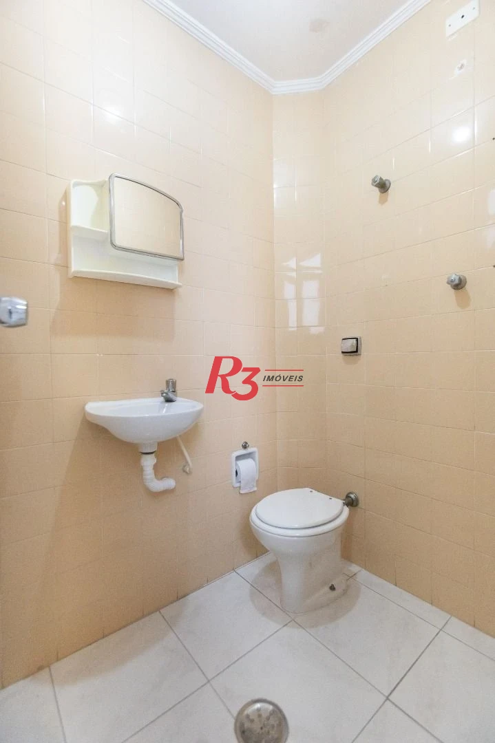Apartamento com 3 dormitórios para alugar, 121 m² por R$ 5.600,00/mês - Gonzaga - Santos/SP