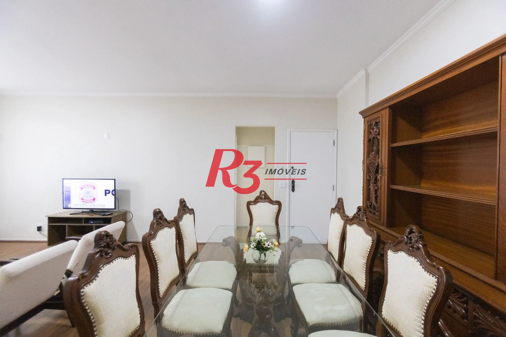 Apartamento com 3 dormitórios para alugar, 121 m² por R$ 5.600,00/mês - Gonzaga - Santos/SP