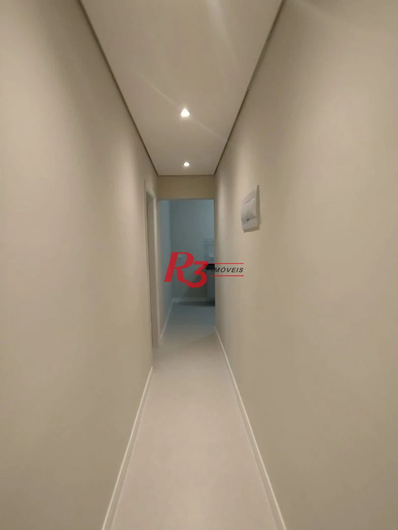 Apartamento com 3 dormitórios à venda, 100 m² por R$ 515.000,00 - Embaré - Santos/SP