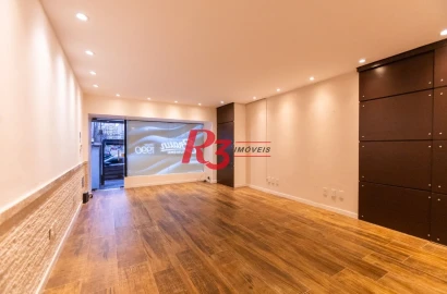 Sala para alugar, 50 m² por R$ 4.000,02/mês - Gonzaga - Santos/SP